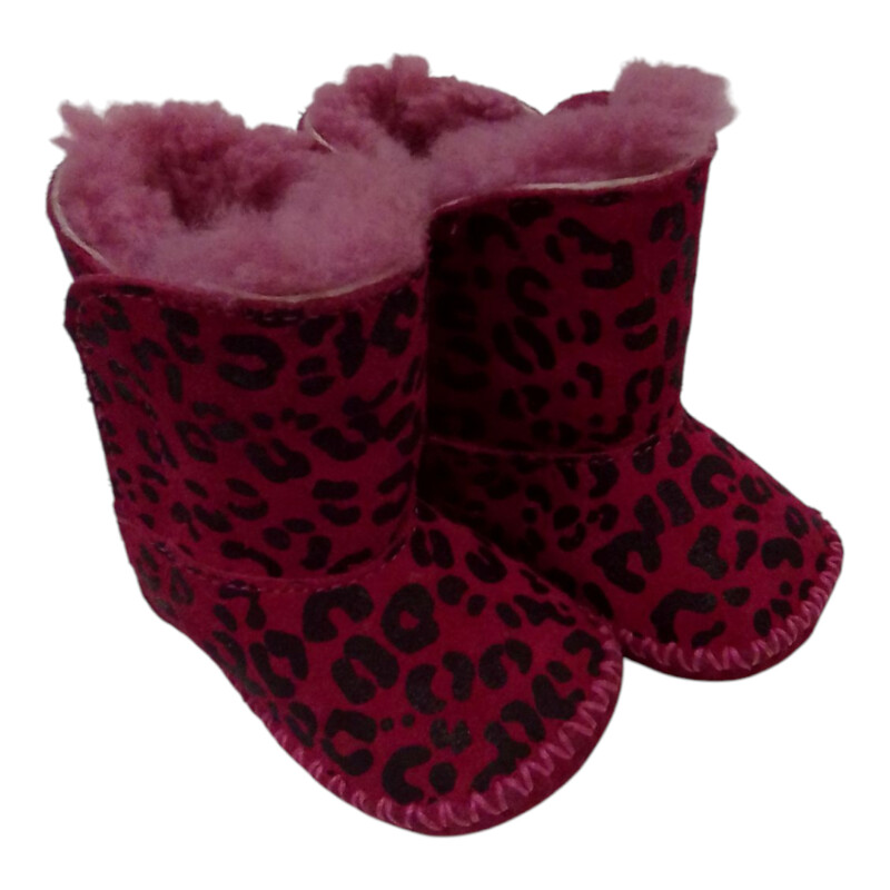 Boots: Pink Leopard
