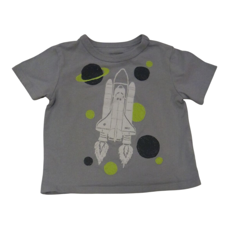 Shirt: Gray Spaceship