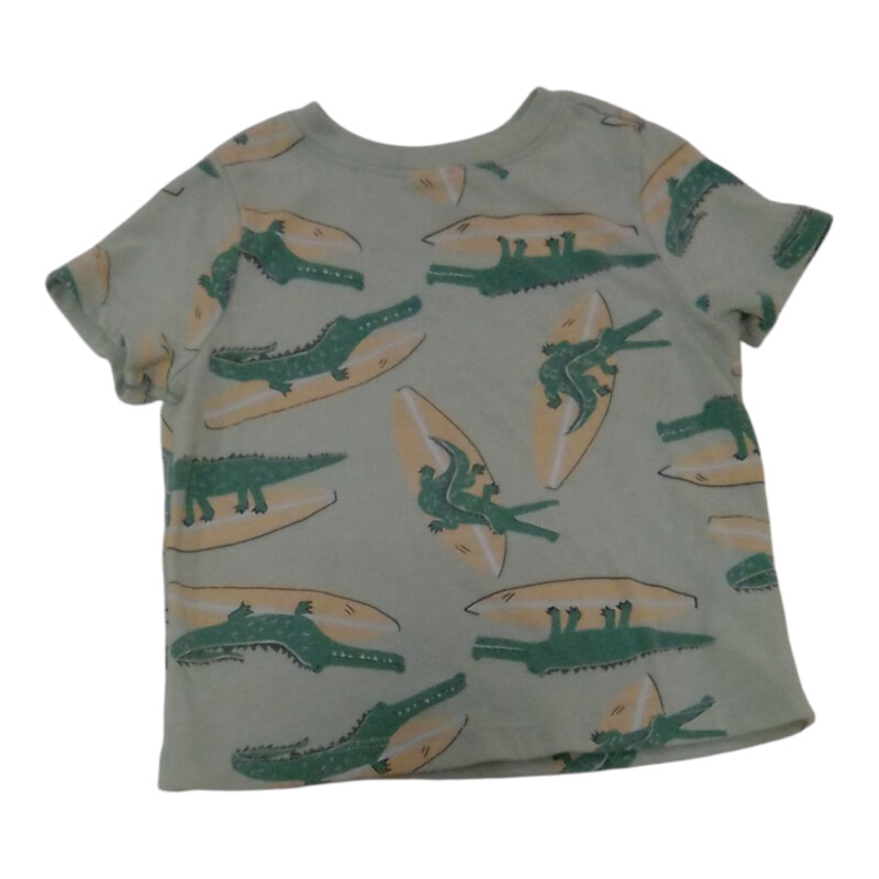 Shirt: Green Aligator