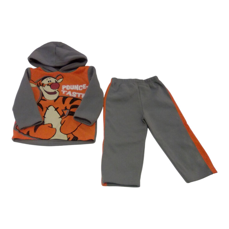 2pc Ls Onesie/Pants:Tigge
