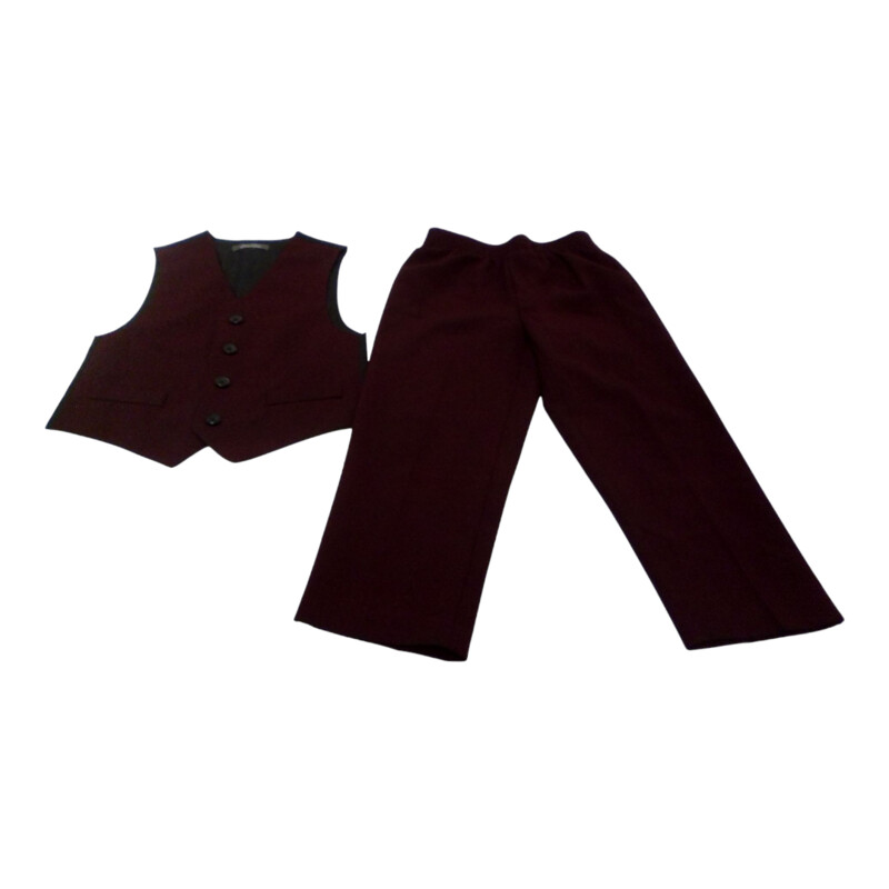 2pc Suit: Maroon, Boy, Size: 4t

Located at Pipsqueak Resale Boutique inside the Vancouver Mall, Suite 230, (upstairs between Round 1 and Golds Gym) or online at: #pipsqueakresale

All items are photographed prior to being steamed. Cross posted, items are located at #PipsqueakResaleBoutique, payments accepted: cash, paypal & credit cards. Any flaws will be described in the comments. More pictures available with link above. Local pick up available at the #VancouverMall, tax will be added (not included in price), shipping available (not included in price, *starts at $9.99; please contact regarding shipment of toys or other larger items), item can be placed on hold with communication, message with any questions. Join Pipsqueak Resale - Online to see all the new items! Follow us on IG @pipsqueakresale / Facebook @pipsqueakresaleboutique & Thanks for looking! Due to the nature of consignment, any known flaws will be described; ALL SHIPPED SALES ARE FINAL. All items are currently located inside Pipsqueak Resale Boutique as a store front items purchased on location before items are prepared for shipment will be refunded.

#resalerocks #shopsmall #pipsqueakresale #shopvanmall #vancouverwa #portland #reusereducerecycle #fashiononabudget #chooseused #consignment #savemoney #shoplocal #weship  #shopvanmall #vancouvermall #vancouver #vancouverwashington #keepusopen #shoplocalonline #resale #resaleboutique #mommyandme #minime #fashion #reseller #usedclothing #usedtoys #secondhand #consign #store #clothes #womensclothes #kidsclothes #shopvancouvermall