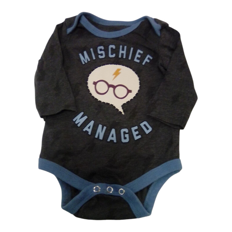 Long Sleeve Onesie: HP