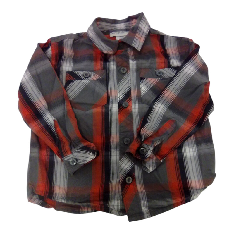 Long Sleeve Shirt:O/GY/WH