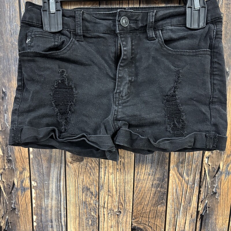 Black KanCan Shorts, Size: 5