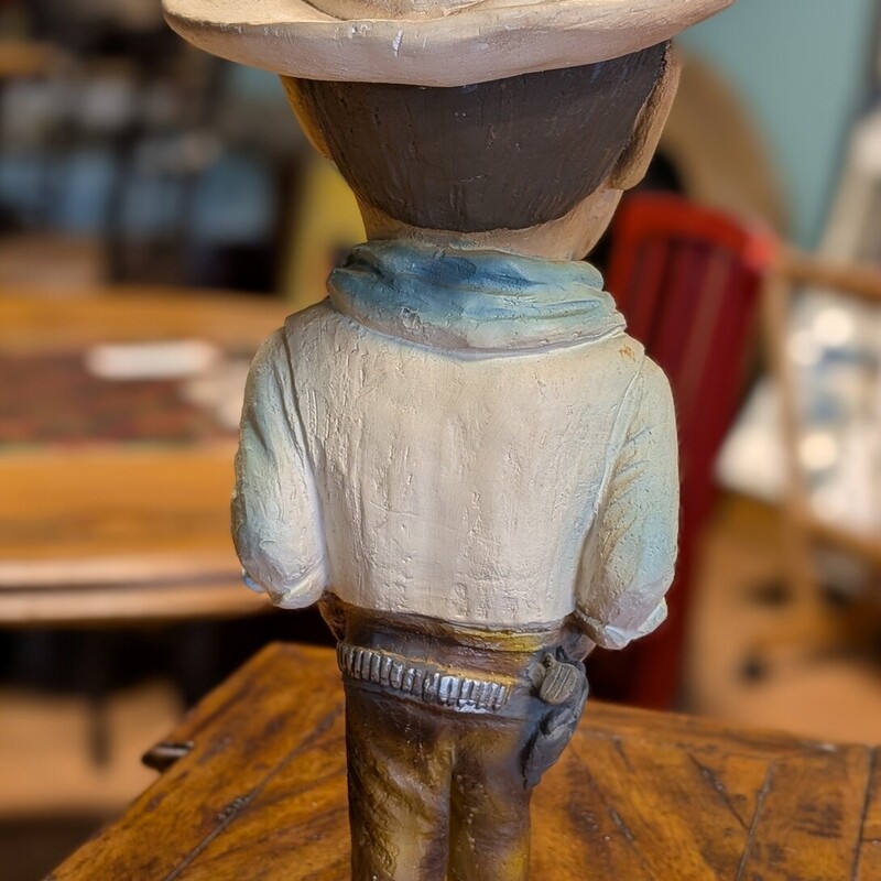 Vinage Esco Chalkware, John Wayne
8w x 9d x 19h