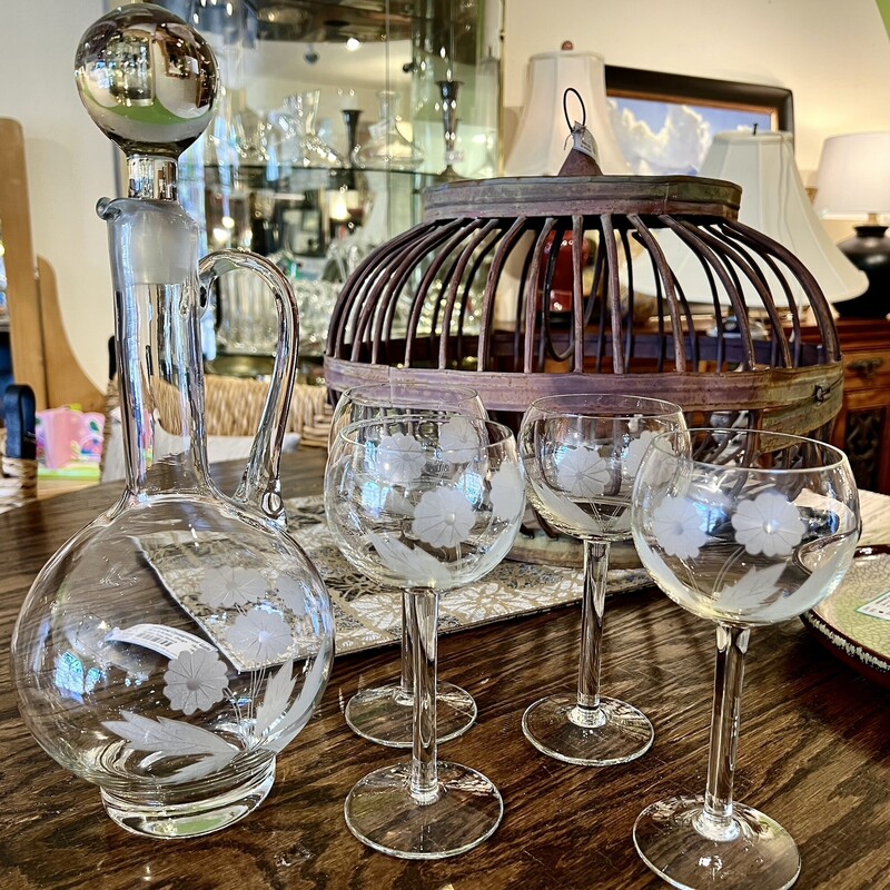 Decanter & Glasses Toscan