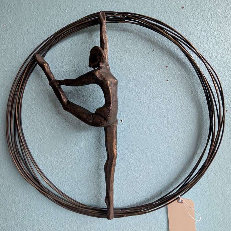Lady In A Hoop Sculpture
