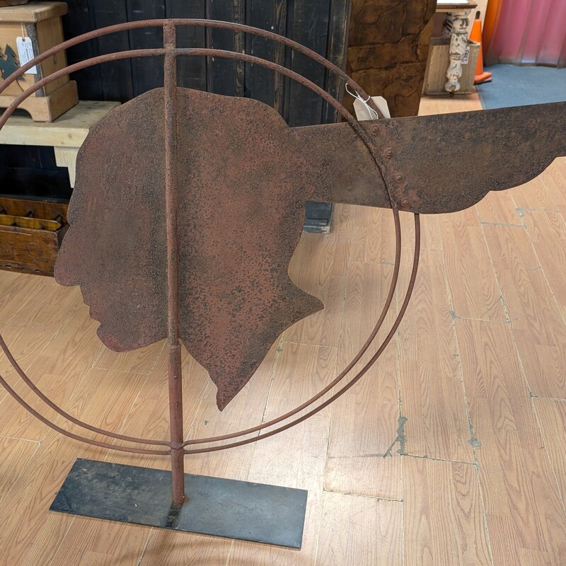 Pontiac Dealership Sign, Metal, On Stand
51w x 42.5h