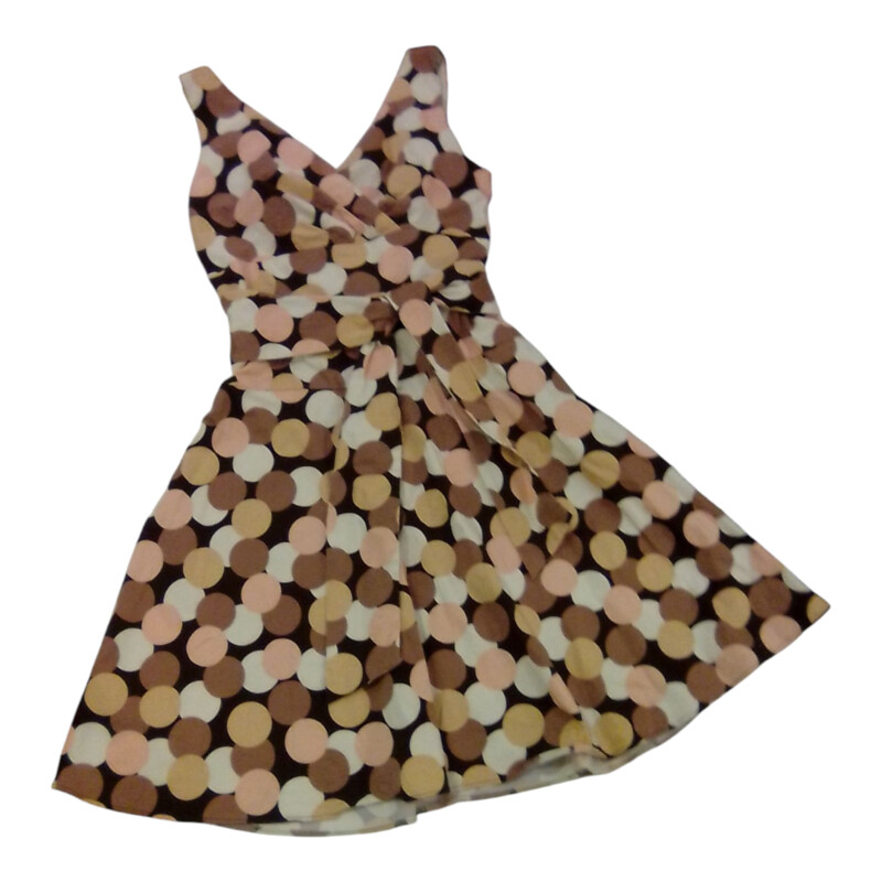 Dress: Brown Circles