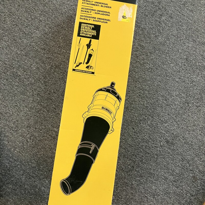 Blower Attachment for Trimmer, DeWalt
DWOAS7BL

NEW