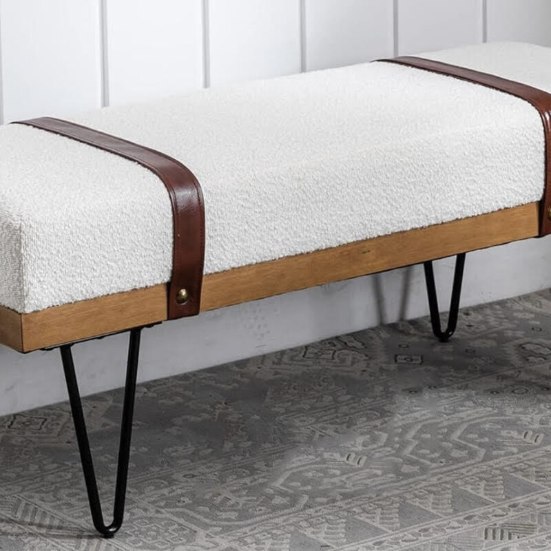 Industrial Strapped Bench