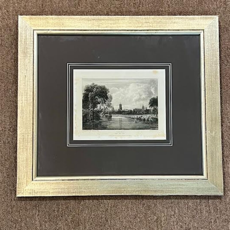 Oxford Matted Art Print