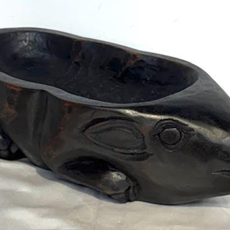 Wood Carved Pig