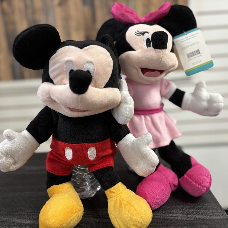 Mickey & Minnie Puppet Set