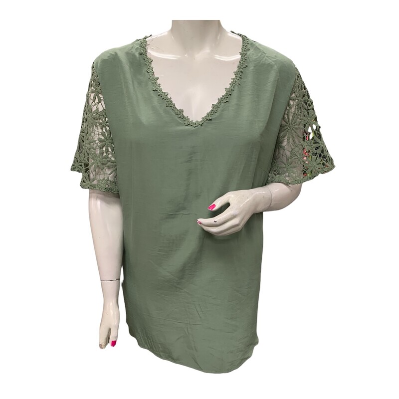 Bloomchic NWT, Green, Size: 4X