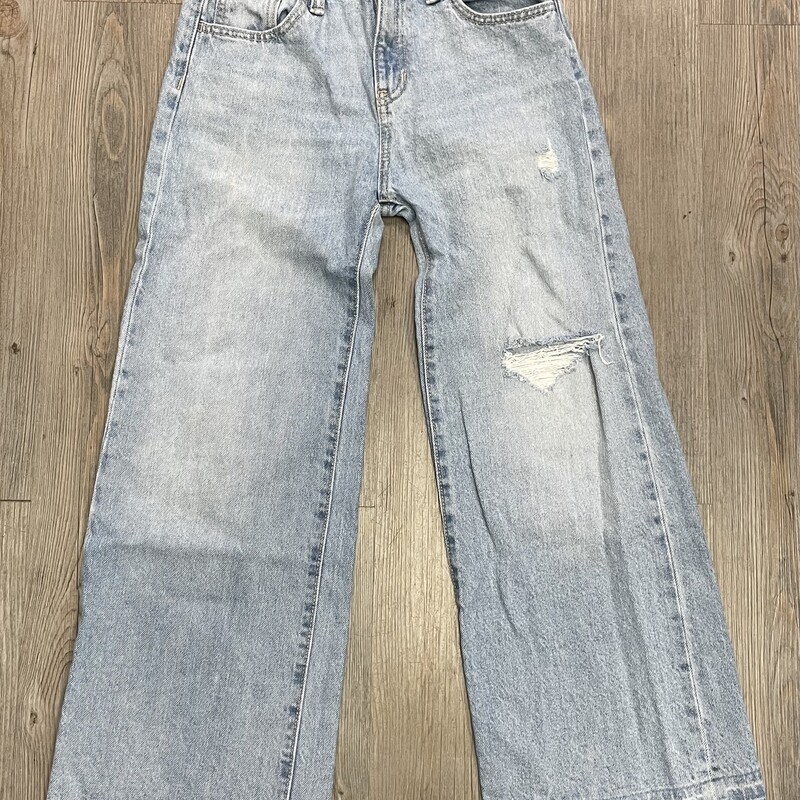 Old Navy Wide Jeans, Blue, Size: 12Y