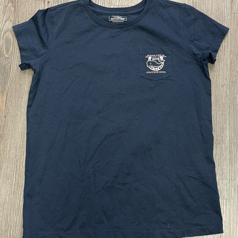 Vineyard Vines Tee, Navy, Size: 14Y