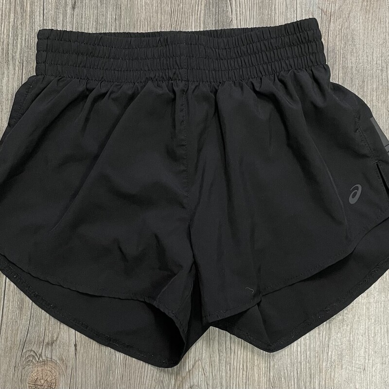 Asics Athletic Shorts, Black, Size: XS
Approximately 12-14Y