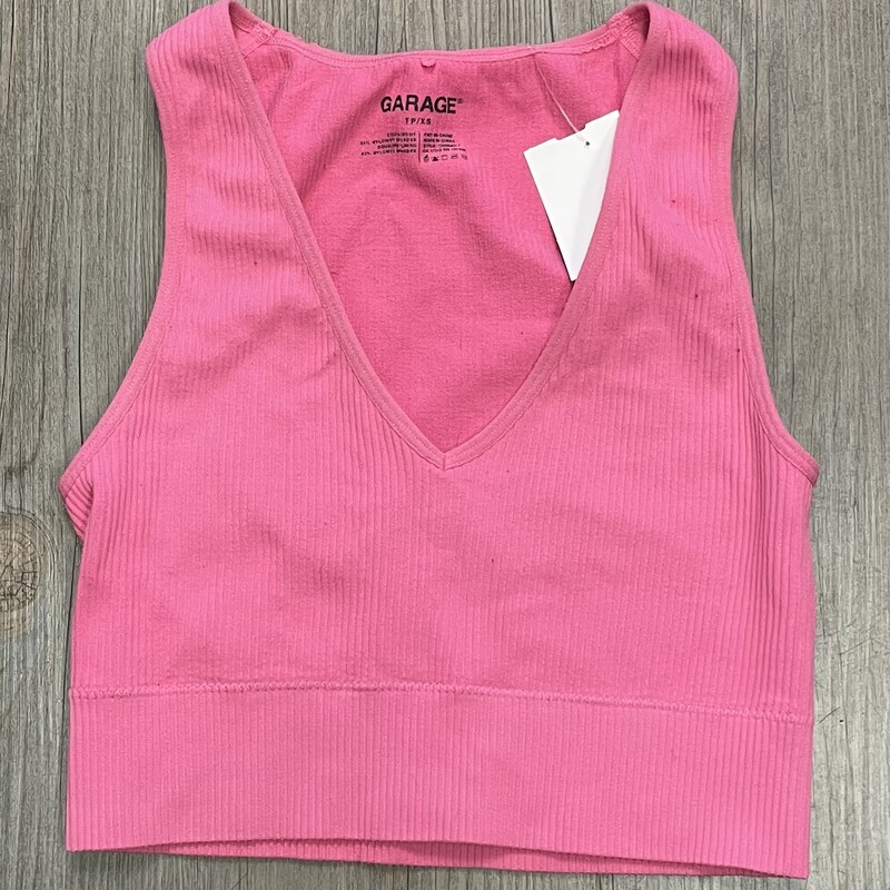 Garage V Neck Tank Top, Pink,
Size: 14-16Y Approximately
Original size XS