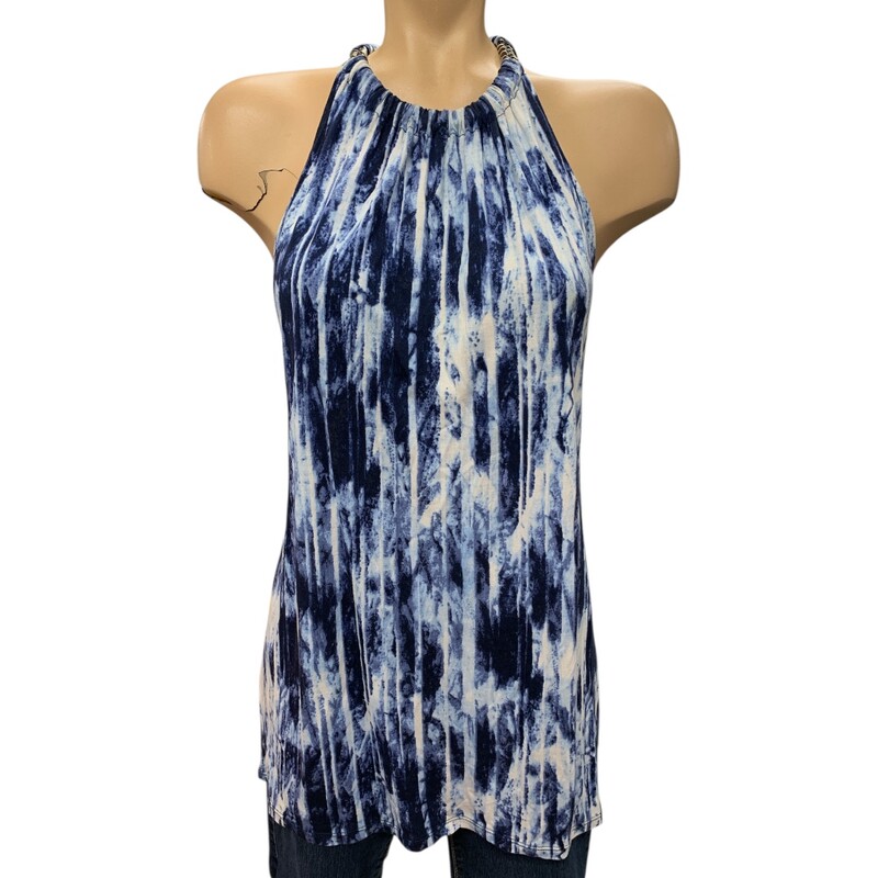 Michael Kors Top, Blue/whi, Size: L