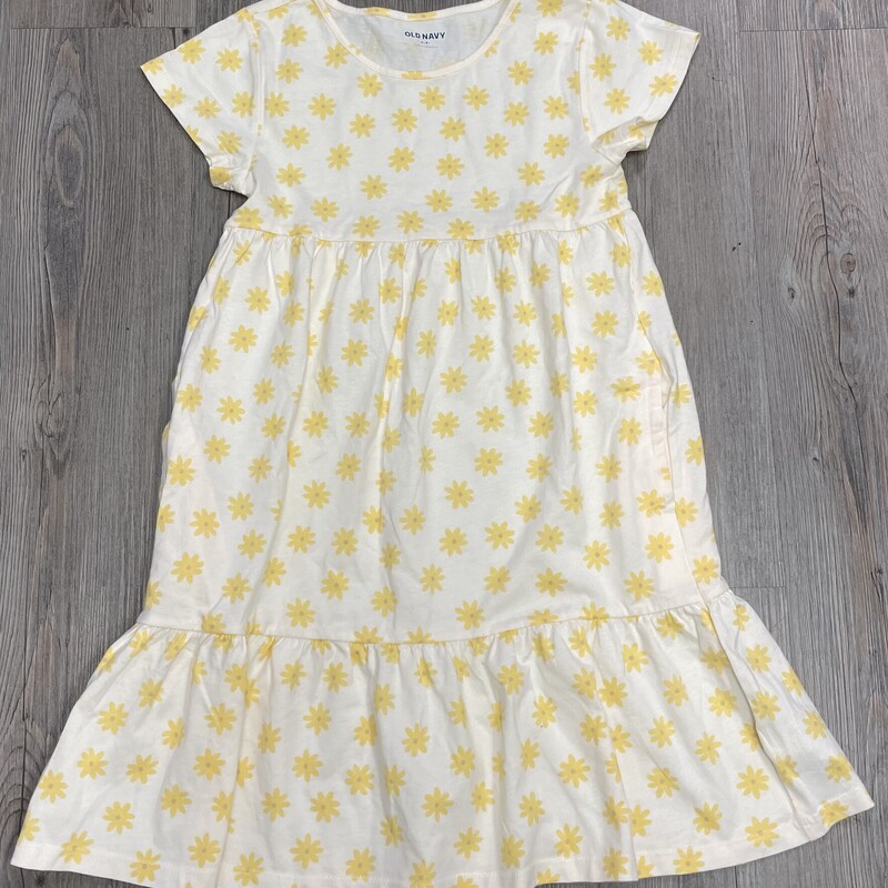 Old Navy Dress, Yellow, Size: 8Y