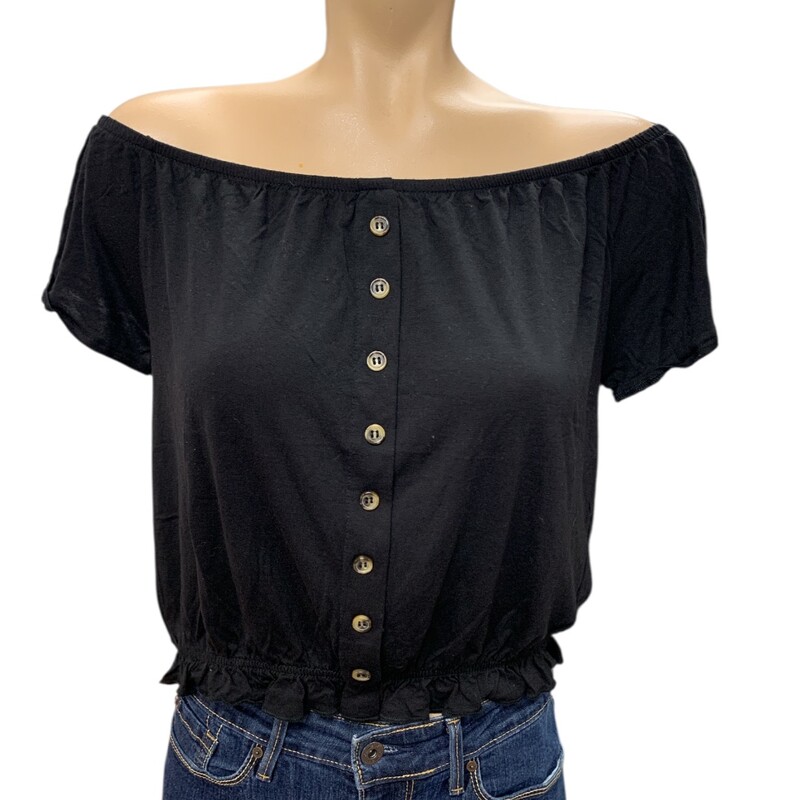 H&M, Black, Size: M