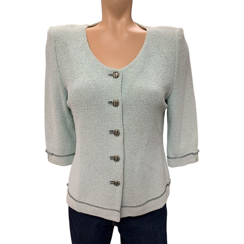 St. John By Marie G Jcket, Blue, Size: Xs