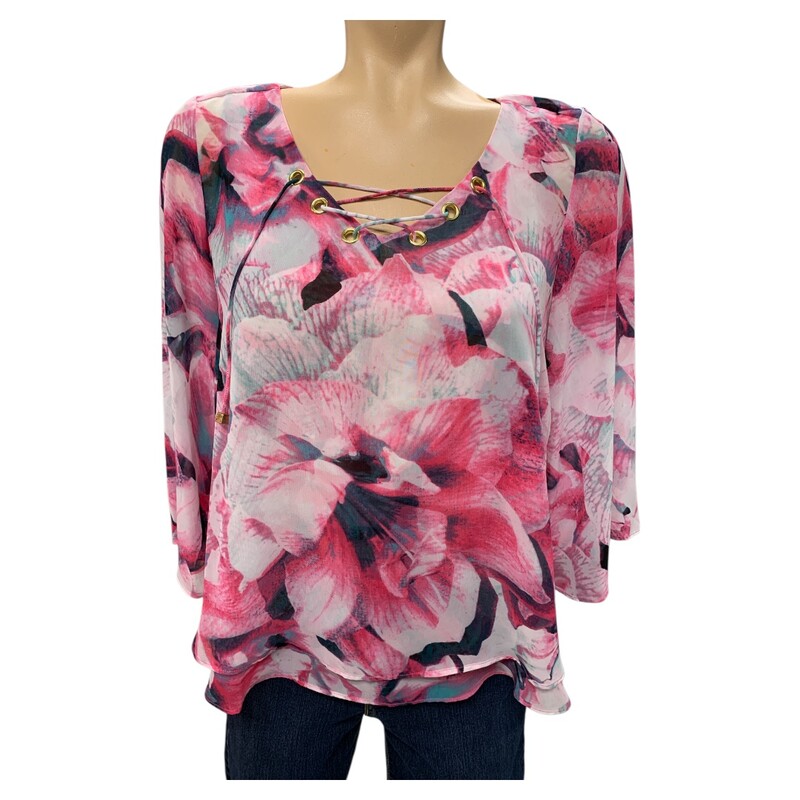 Jennifer Lopez, Pink/mul, Size: Xs