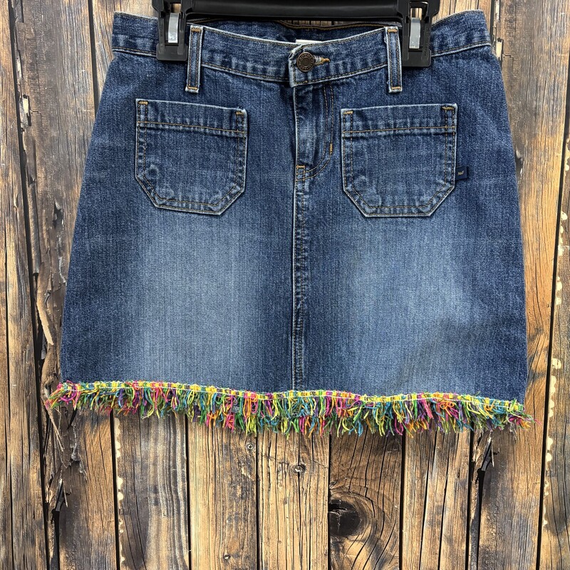 A&F Denim Colorful Skirt, Size: 00