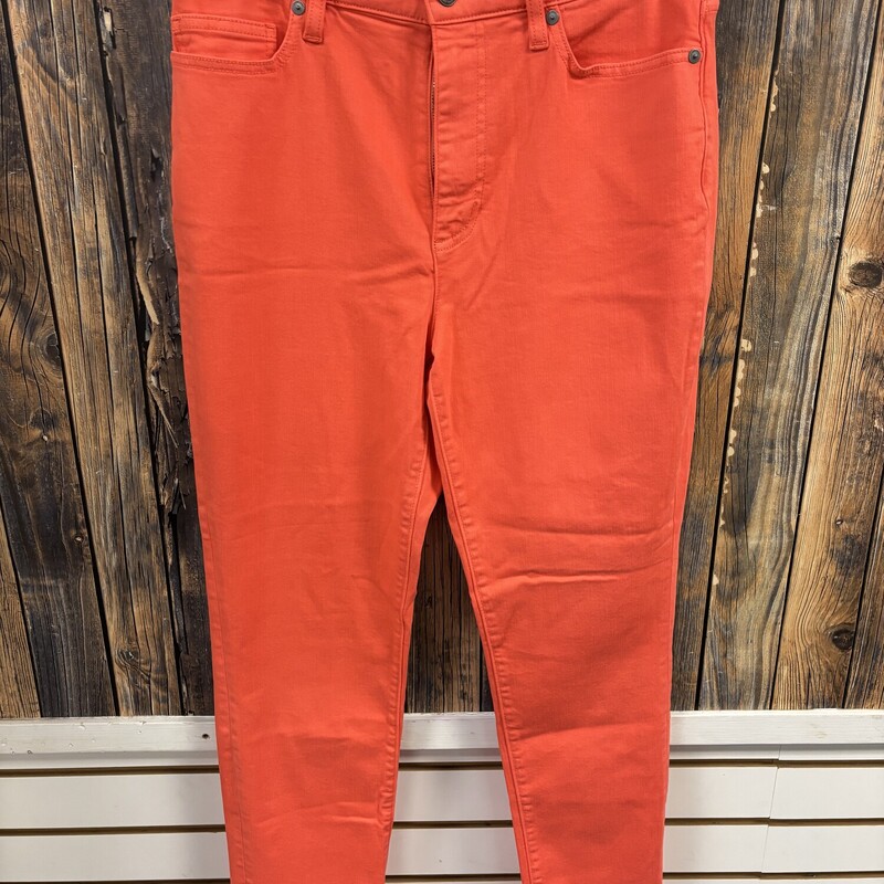 Coral Lands End Jeans, Size: 10