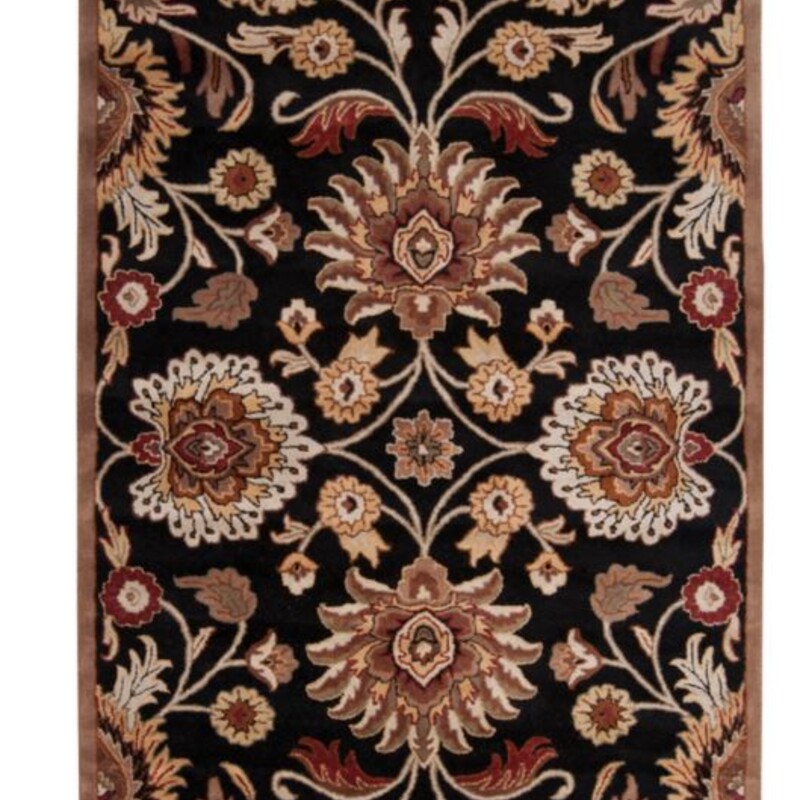 Surya Wool Caesar Rug
Black Red Green Tan Size: 7.5 x 9.5ft
Retails: $1395