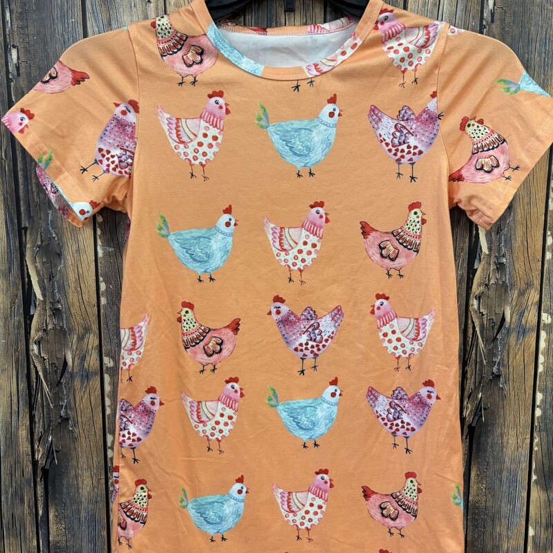 Orange Chicken Dress