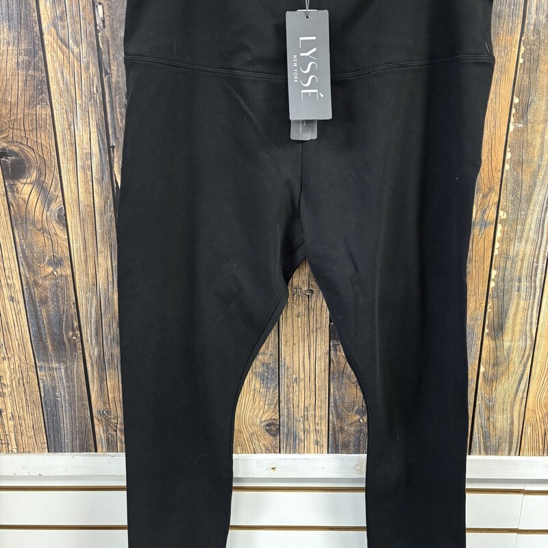 NWT Black Stretchy Denim, Size: XL