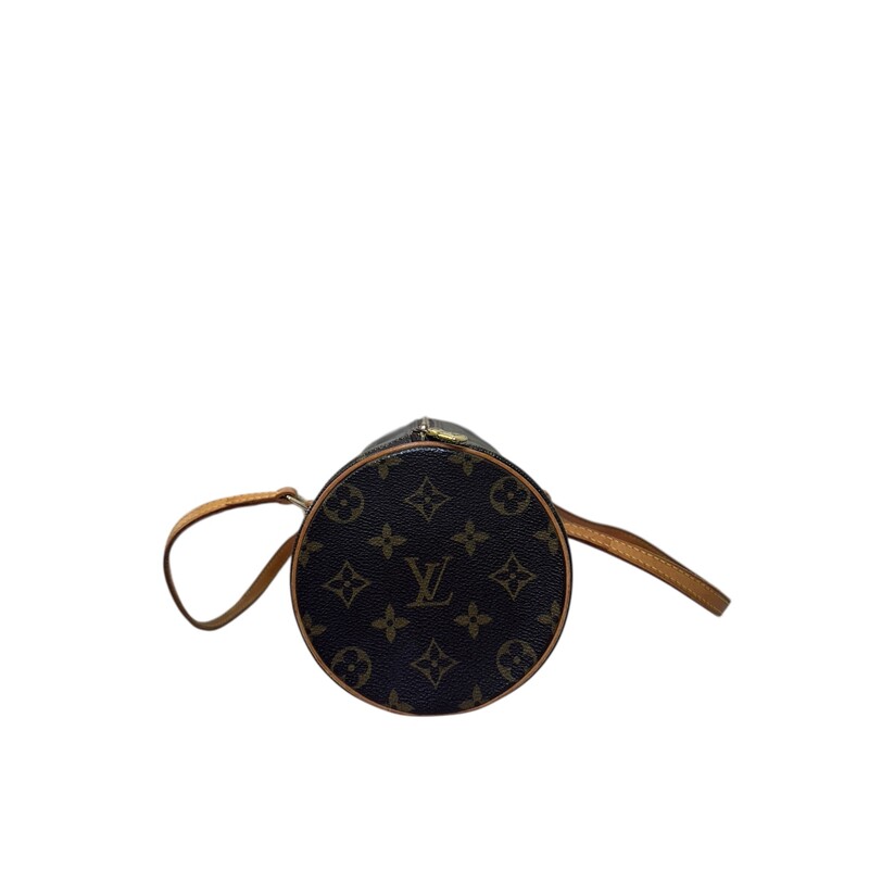 Louis Vuitton Papillon PM Monogram<br />
<br />
Date Code: DU0054<br />
<br />
Dimensions:<br />
12W x 6H x 6D<br />
5.5 handle drop<br />
21 strap drop<br />
<br />
In very good condition. Light wear to the leather trim. Normal patina on leather.<br />
<br />
Does not come with the original dust bag or box.