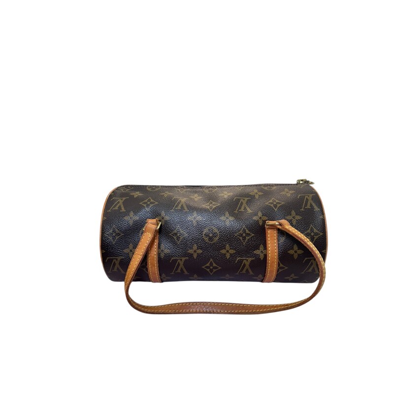 Louis Vuitton Papillon PM Monogram

Date Code: DU0054

Dimensions:
12W x 6H x 6D
5.5 handle drop
21 strap drop

In very good condition. Light wear to the leather trim. Normal patina on leather.

Does not come with the original dust bag or box.