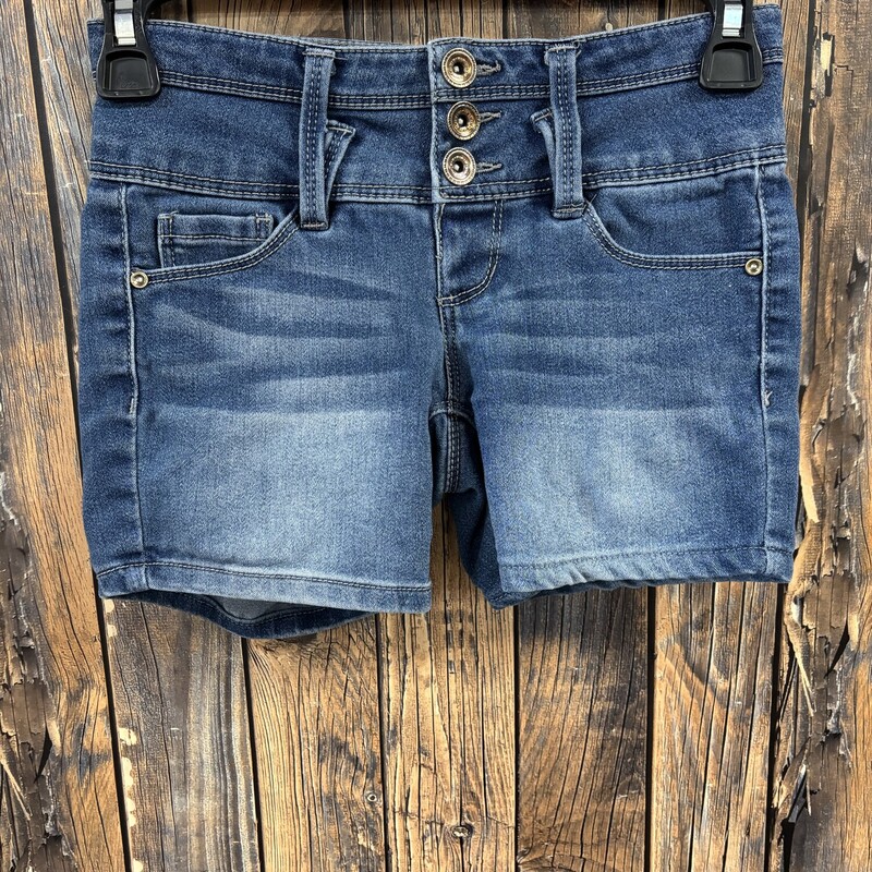 Blue Spice Denim Shorts
