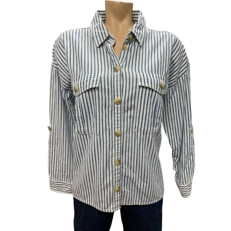 American Eagle, Blue/whi, Size: M
