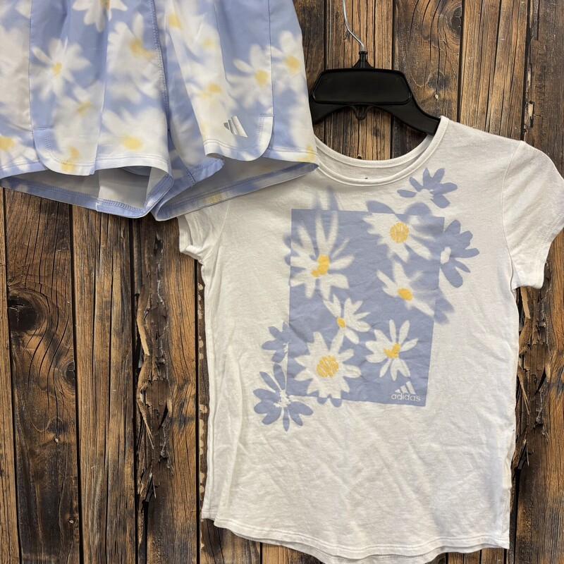 Blue Flower Adidas Set