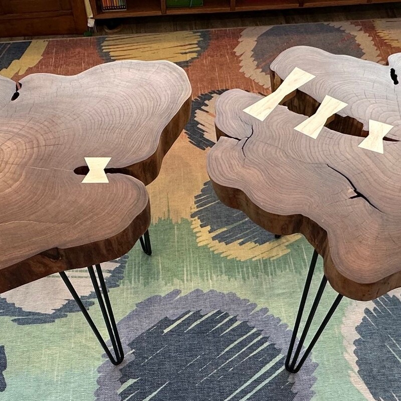 Elm Side Table