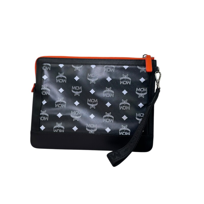 MCM Ipad Pro Case Pouch With Detachable Strap<br />
<br />
Dimensions:10 L X 7 H inches<br />
<br />
In excellent condition. Like new.<br />
<br />
Comes with original dust bag. No box.