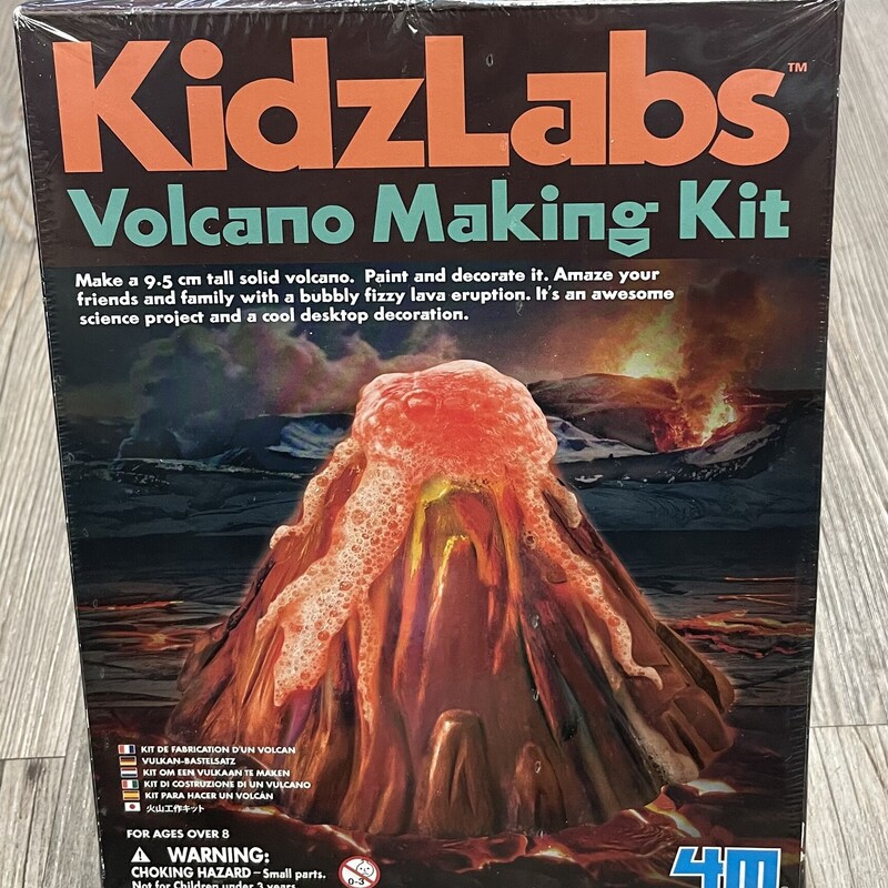 Kidszlab Volcano Making K, Multi, Size: 8Y
NEW