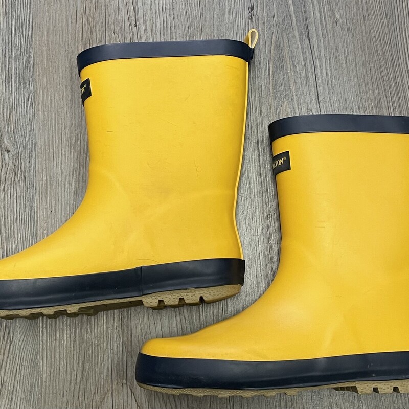 Pendleton Rain Boots, Yellow, Size: 3Y