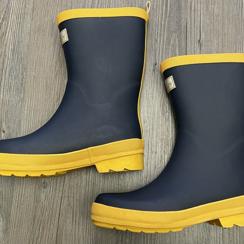Hatley Rain Boots, Navy, Size: 3Y