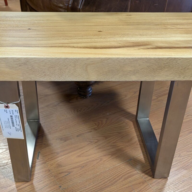 Wood Top Metal Legs