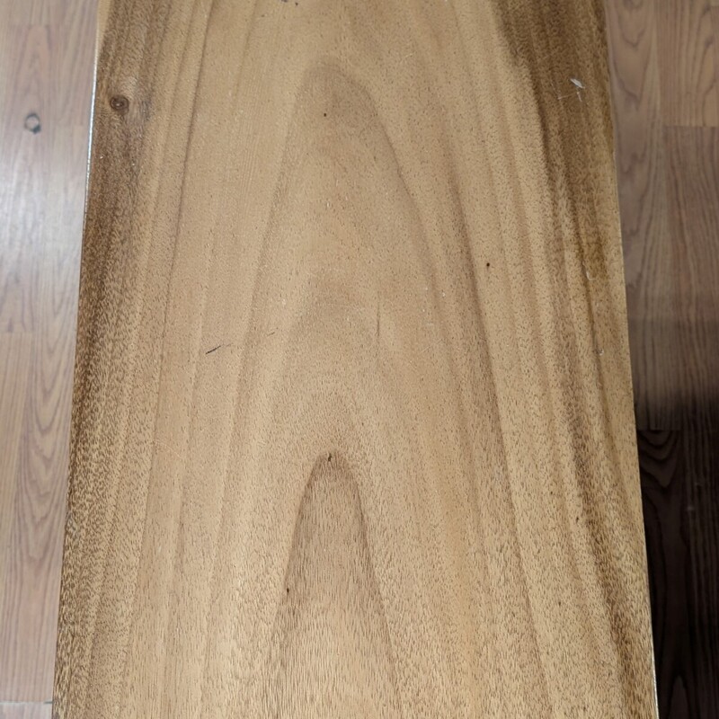 Wood Top Metal Legs SideTable or Bench<br />
30 x 14 x 18h