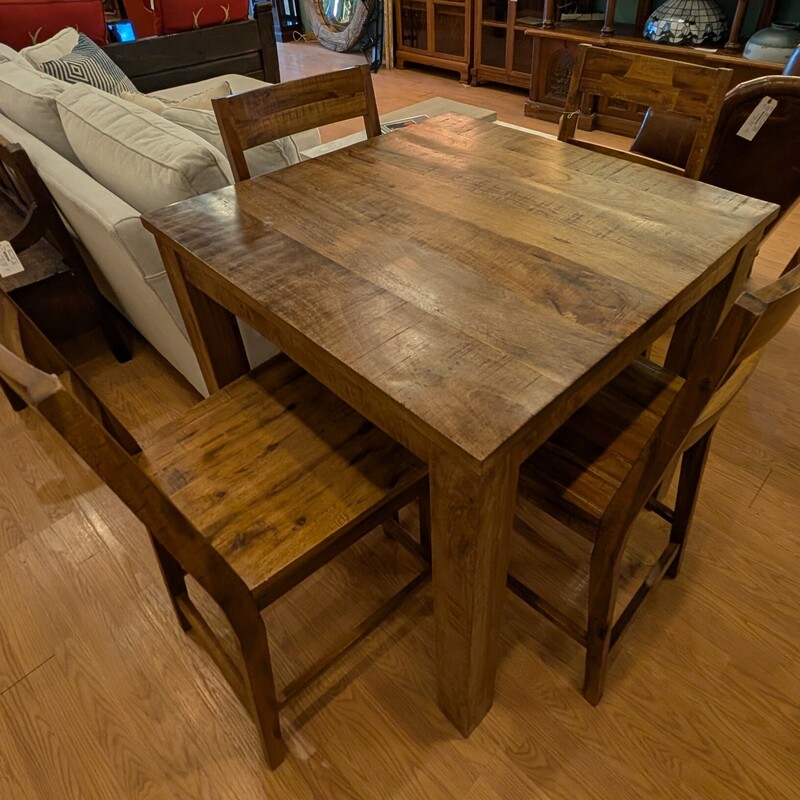 Pier 1 Bistro Table with 4 Stools
One stool has puppy chew marks
36 x 36 x 36.5h
