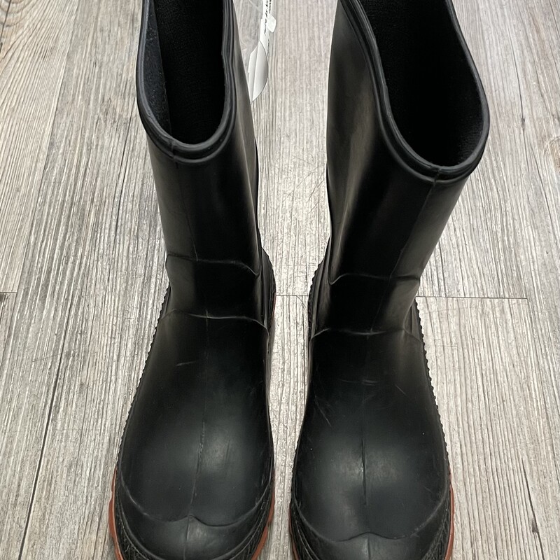 Black Rain Boots