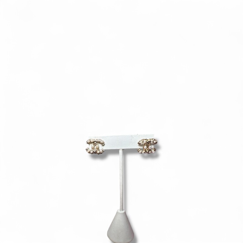 Chanel Pearl Studs