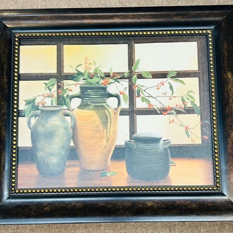 Pots In Window Artwork