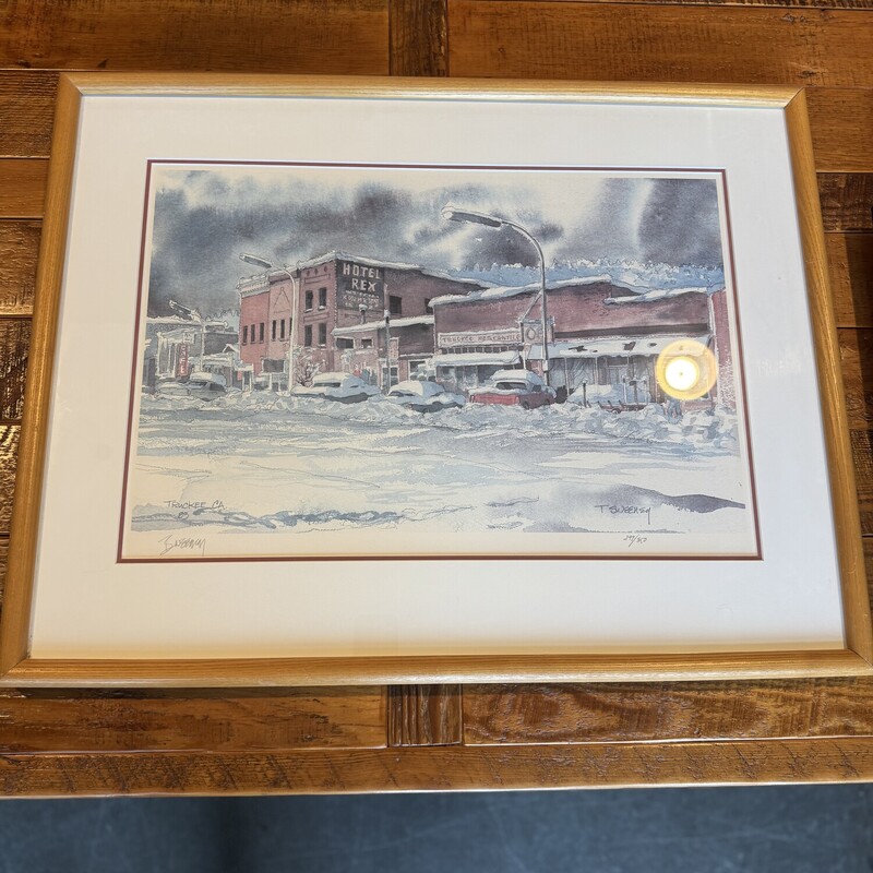 Truckee Water Color